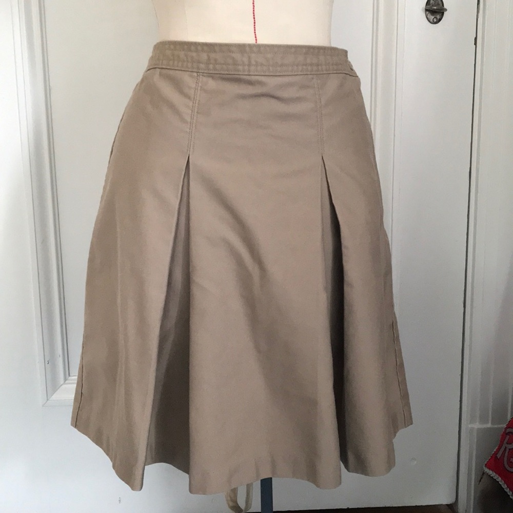Girls khaki skirt